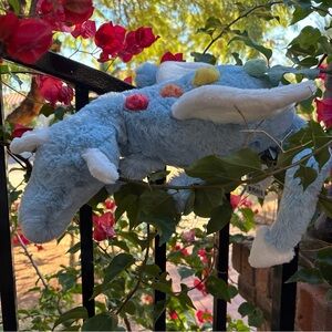 Jellycat SKY Dragon Authentic US seller NWT blue rainbow scales gift LARGE